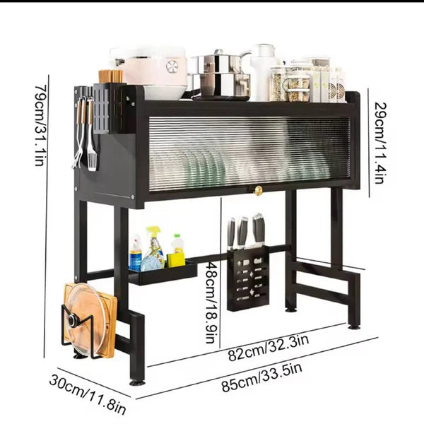 Organisateur vaisselle de cuisine